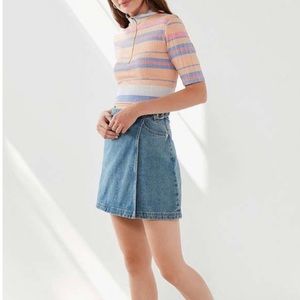 NWT BDG wrap denim skirt from urban Outfitters
